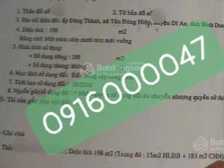 Thật 100%nhà 2 tầng 5x10, thổ 100m2,mặt tiền đường đông thành,dĩ an,bình dương