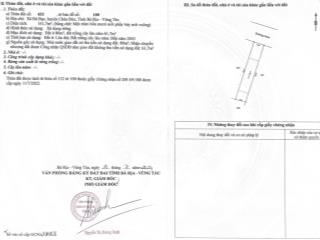 Hàng hiếm  từ 290 tr  duy nhất sổ đỏ thổ cư, đường ôtô tải, gần dự án lan anh 10, châu đức brvt