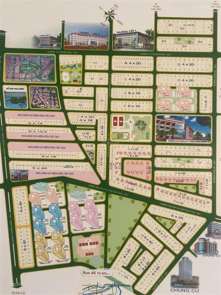 Bán nhà mt đường tạ quang bửu khu đồng diều p4 q8. dt 4x21,3m lửng 3 lầu sân thượng giá 23,5tỷ