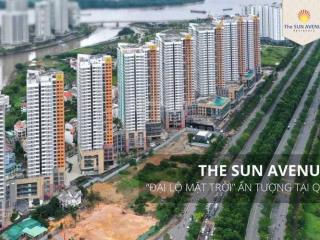 Cần bán căn hộ the sun avenue q2, 1pn, 56m2, view đẹp mát mẻ yên tĩnh, giá 3,6 tỷ