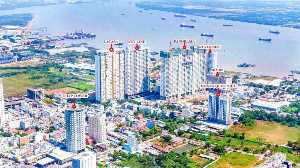 110 triệu/m2  diện tích 7 x 30m. lô đất biệt thự có giá tốt nhất lacasa quận 7.  0906 459 ***