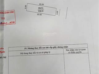 Cần bán 100m2(5x20) đất bìa thôn tiên hội đông hội đường rộng 6m hướng đông nam cách cầu đông trù