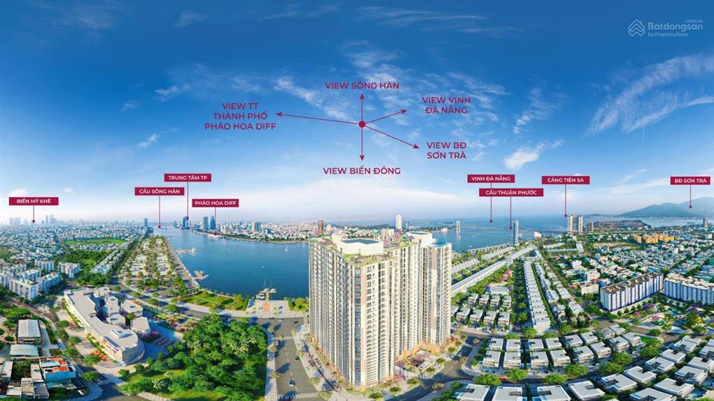 Căn hộ cao cấp giá 3,4 tỷ vnd tại đà nẵng, diện tích 62m2
