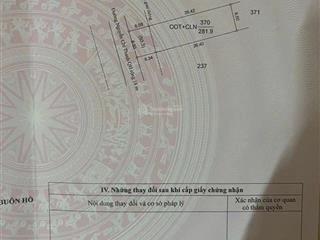 Chủ kẹt tiền cứng ngắt cần bán gấp lô đất 2 mặt tiền hùng vương, nguyễn chí thanh, đã tách 2 sổ