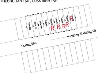 Bán đất nền chính chủ giá ưu đãi tại đường 59b, p. tân tạo, bình tân, giá chỉ 6,7 tỷ!