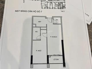 Bán gấp căn hộ 1pn, 51m², lầu cao  sam towers (risemount)  giá 3,6 tỷ