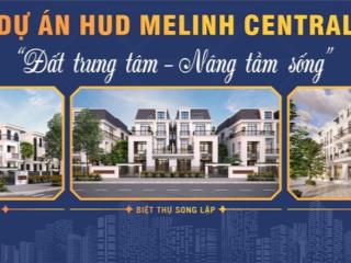 Chính chủ bán nhà vườn nv06, view trường học 0 dự án hud me linh central, giá tốt nhất