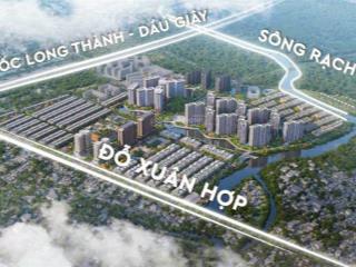 Bán lô góc đắc địa 2 mặt tiền đường liên phường cách global city 300m