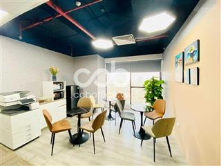 Cho thuê văn phòng setup full nội thất, free 15 dv cho 4  6 nv view triệu đô tại nguyễn chí thanh