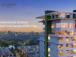 Chính thức nhận booking penthouse và duplex dự án lumiere midtown tại khu đô thị global city