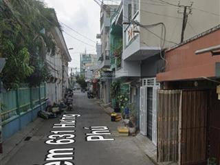 Hàng hiếm ngay cầu nguyễn tri phương, phường 9 quận 8, dt 3.5c16.5, đổ 1 tấm.