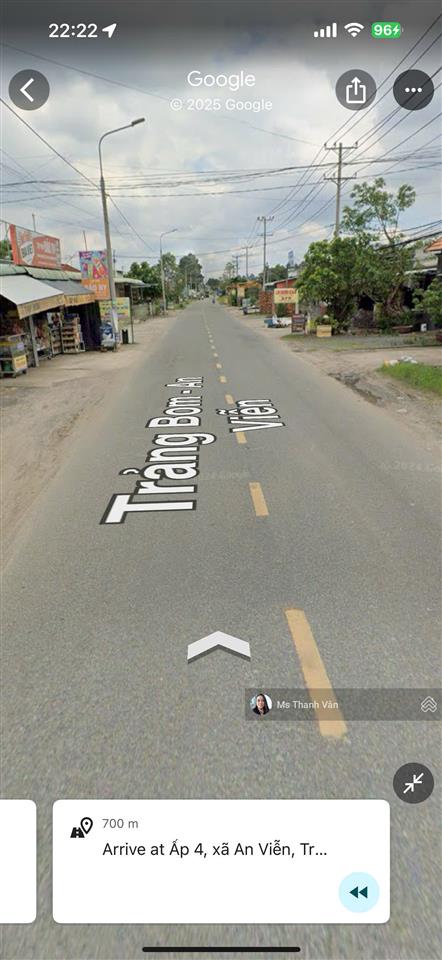 Đất thổ cư full tại an viễn, trảng bom đồng nai gần sân bay long thành 10km, giá 1,79 tỷ shr