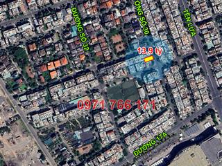 Bán nền 5x20m mt đường số 30 khu ao sen tên lửa, cách aeon mall 50m, 13.9 tỷ