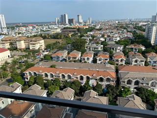 Bán 2pn the peak m8  midtown, ô xe hầm, full nội thất tầng cao view villa, sông sg, xem nhà dễ