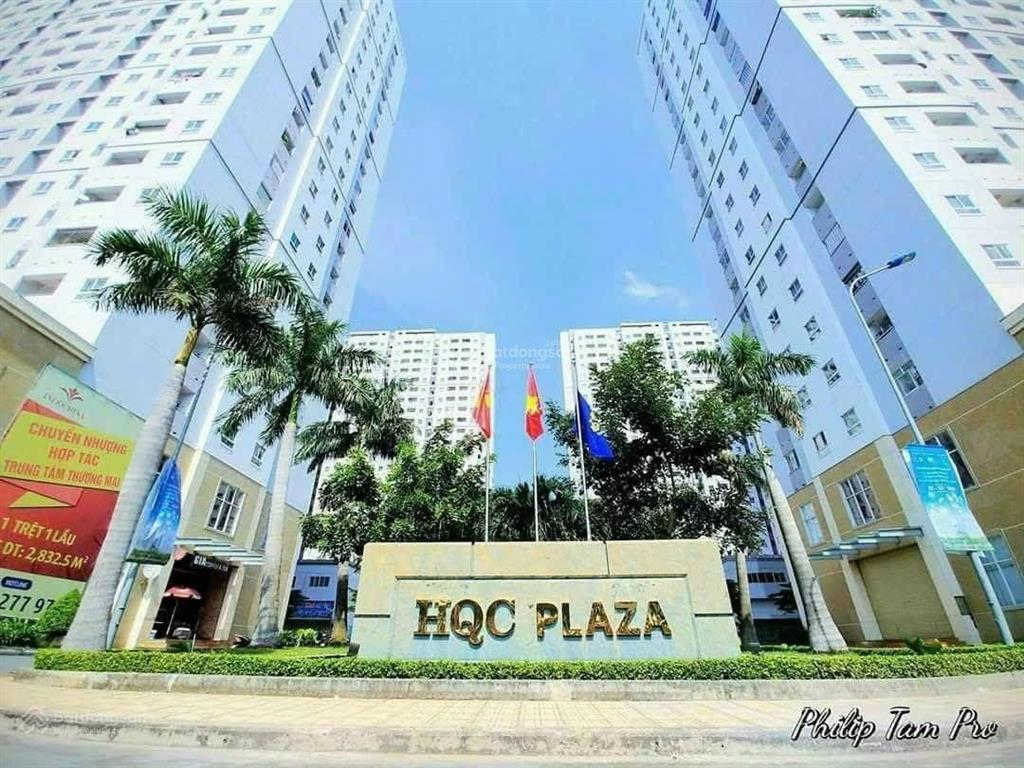 Bán gấp căn hộ hqc plaza 54m2 1tỷ420, nhà mới, ngay chợ bình điền q8, mt ng v linh. cách q1 chỉ 20p