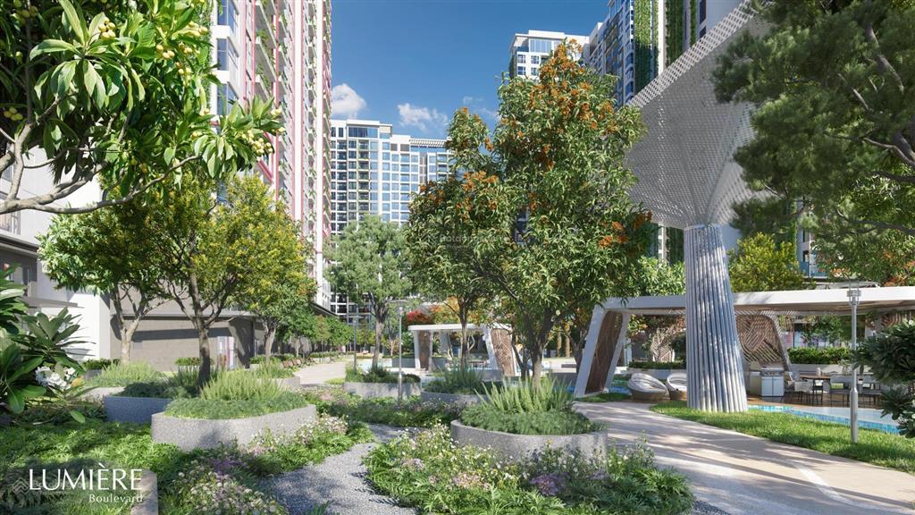Cần bán nhanh 2pn lumiere boulevard, căn góc, hướng đn, view công viên 36ha, giá 4,5 tỷ bao hết