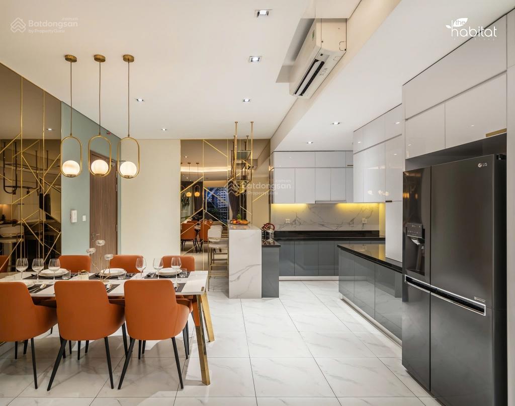 Habitat giai đoạn 3 tầng đẹp, 70m, 2pn2wc. full nội thất mới chưa ai ở. giá thuê 8 triệu/tháng