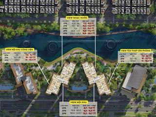 Căn hộ hạng sang masteri park place thuộc kđt the global city, chiết khấu 14%