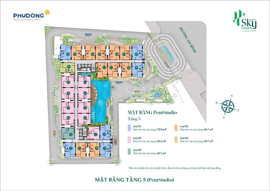 Bán căn duplex pen garden tầng 4 & pen villa tầng 27 phú đông sky garden sản phẩm hiếm thiết kế đẹp