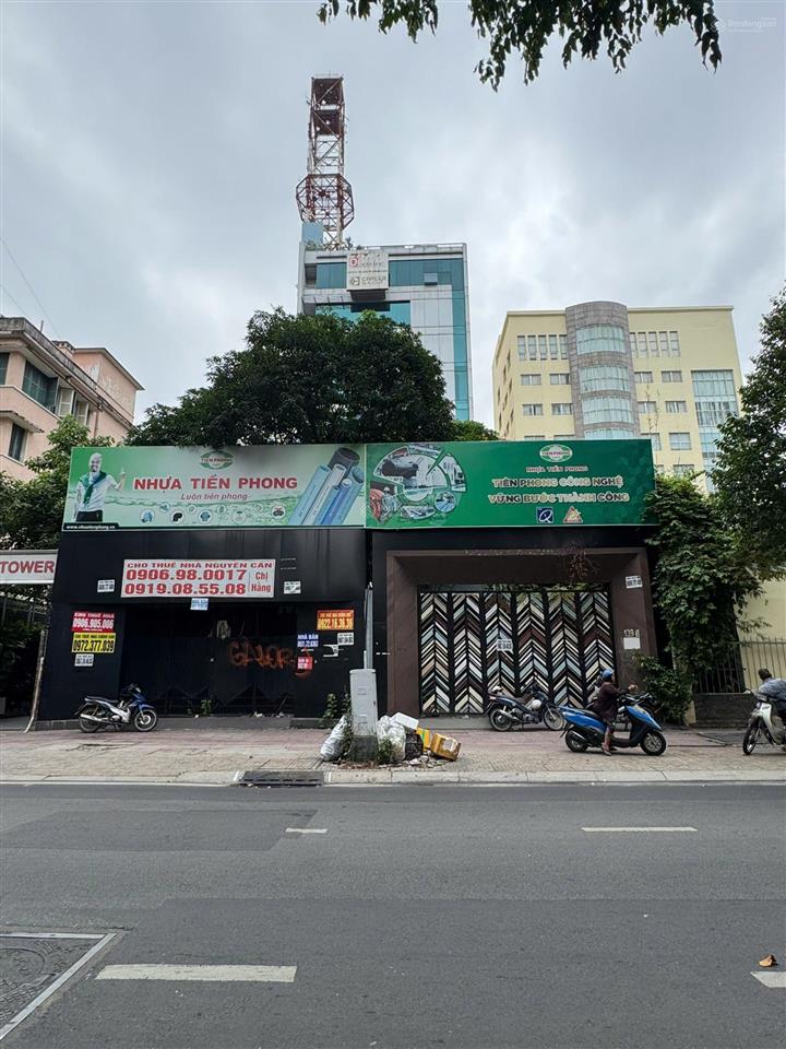 Mt đường pasteur, p. 6, q. 3  dt 16mx32m. cn 480m2  225 tỷ