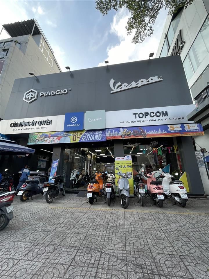 Mt nguyễn thị minh khai, p.5, q.3  20x34m. cn 679m2  trệt,2 lầu  hđt 950 triệu/th  320 tỷ