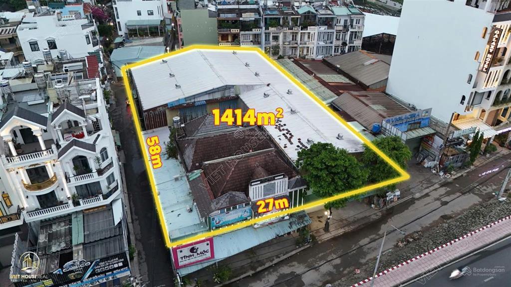 Bán 2 mặt tiền lê đức thọ, p13, gò vấp, 1414m2 đất công nhận. (27mx58m), giá chỉ 60tr/m2