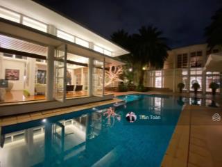 Villa thảo điền  25x23m. cn 583.5m2  trệt+lầu+hồ bơi  125 tỷ