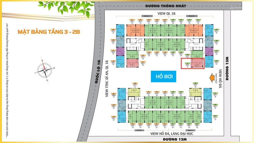 Hàng ngộp vip, như hình 56m2 bcons plaza chỉ 1tỷ930. bao hồ sơ sang tên