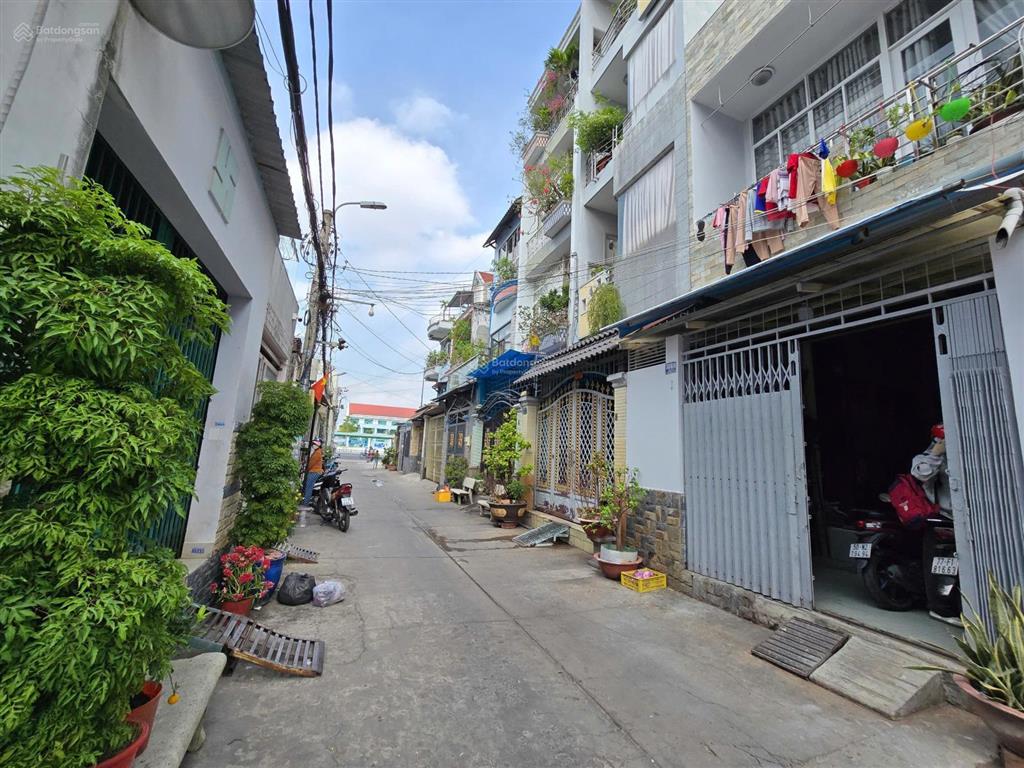 Nhà căn đôi 8x16m  hẻm thông ô tô 753 tỉnh lộ 10 ra tên lửa mới