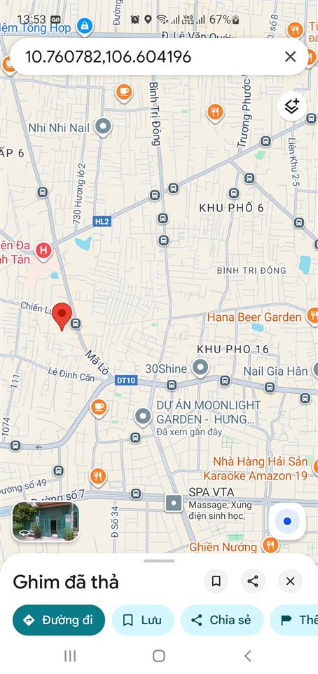 Nhà đẹp vào ở ngay  hxh 417 chiến lược, p. bình trị đông