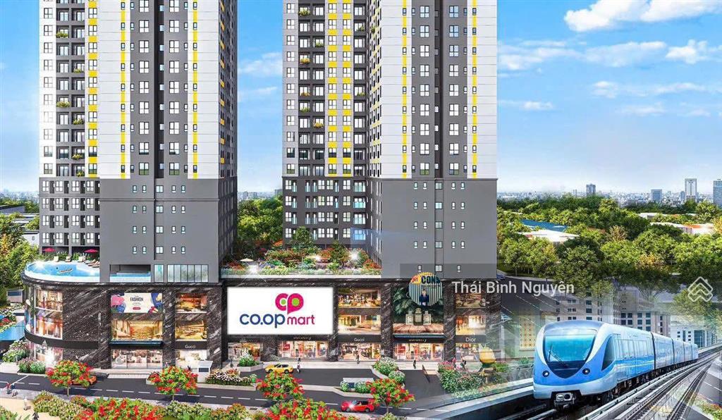 Bcons solary 3 tầng co.opmart căn 2 phòng ngủ giá từ 1 tỷ 6, thanh toán 15% nhận nhà. ck 6,1%