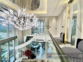 Bán gấp duplex 202m2 view "độc nhất" sông sài gòn & quận 1  empire city  80 tỷ đã full nội thất