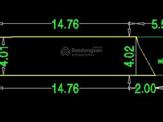 Nhà hẻm 7m 94m2 đường bà hom chỉ 56 triệu/m2