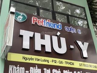 Nhà 3 lầu ngay phòng công chứng số 7 mt nguyễn văn luông q.6