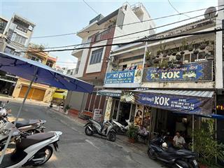 Nhà đường 8m  60m2  ngang 7m đoạn đẹp cư xá b q.6