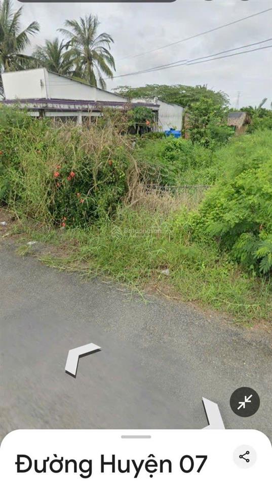 Bán đất mặt tiền đường huyện 07, xã tân thành, gò công đông tiền giang. 898m2, gần biển, sổ hồng