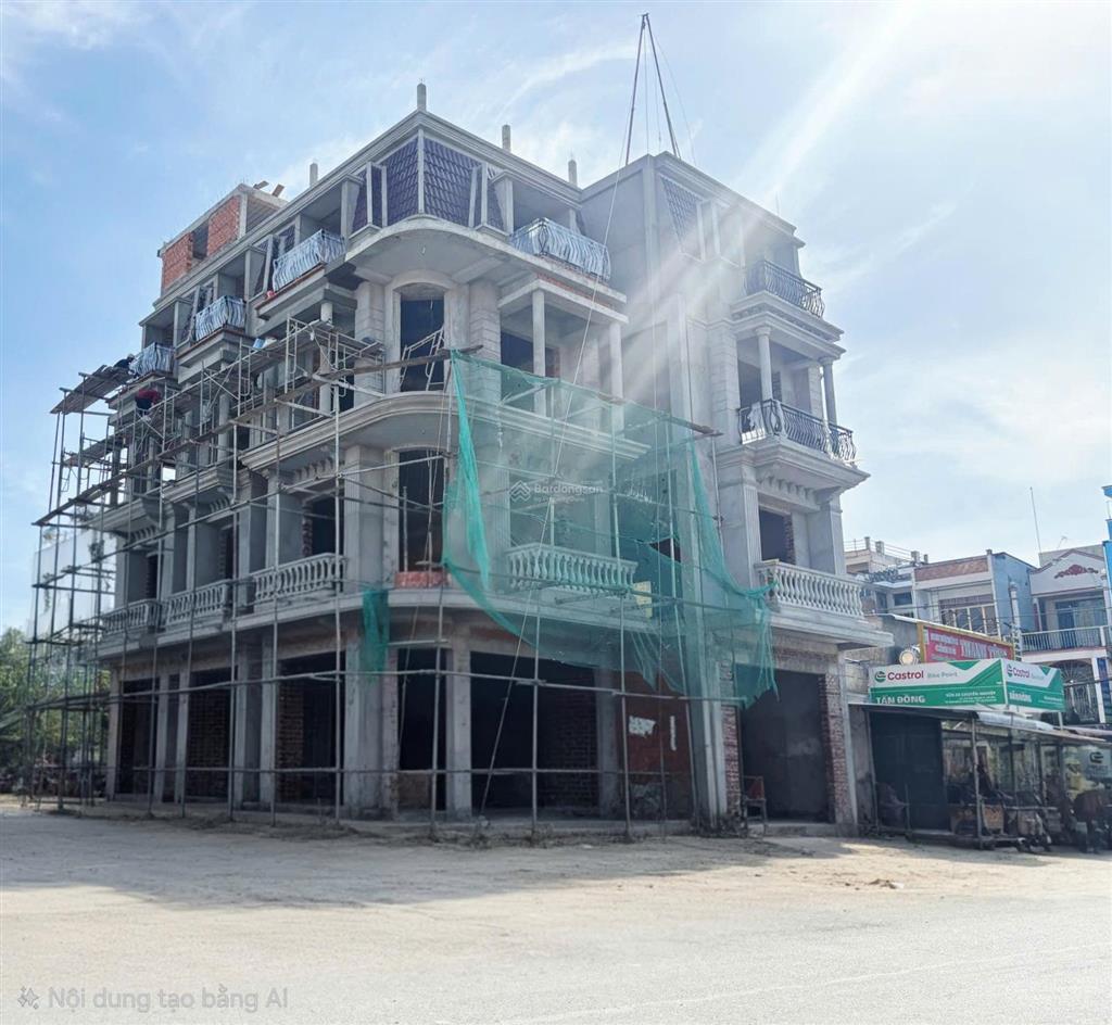 Căn góc chiều ngang lên tới hơn 13m đẹp nhất nhì dự án nhà phố thương mại tại chợ cái vồn