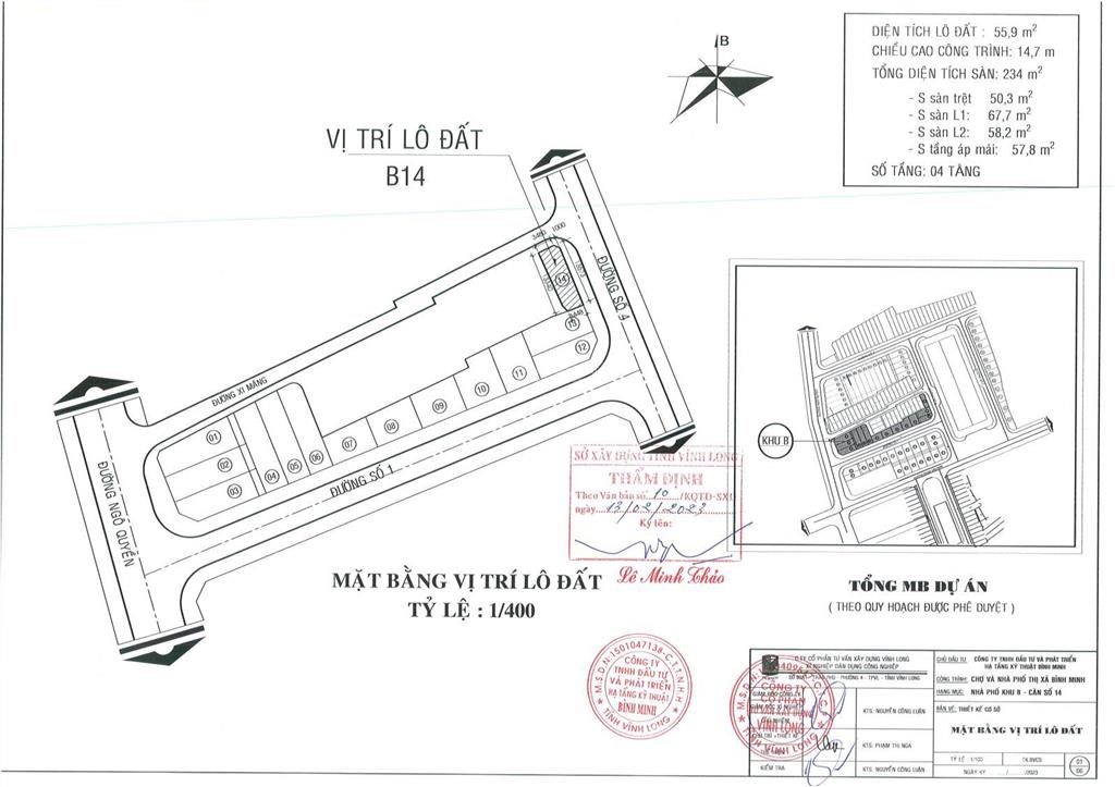 Căn góc chiều ngang lên tới hơn 13m đẹp nhất nhì dự án nhà phố thương mại tại chợ cái vồn