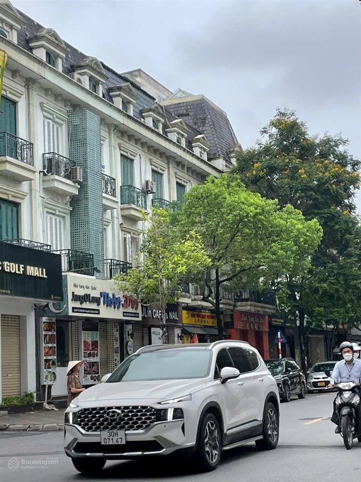 Bán nhà mặt phố kđt mỹ đình sông đà. 91m2, xây 4 tầng + hầm. mt 5m. 2 mặt thoáng. kd tốt