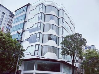 Bán toà vp kđt mới dịch vọng, 160m2, 8 tầng, có thang máy full giá 82.5 tỷ