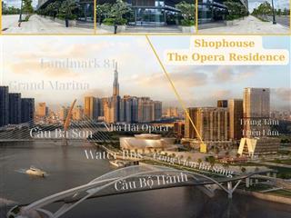 Shophouse the opera residence căn góc đẹp nhất the opera residence metrople thu thiem