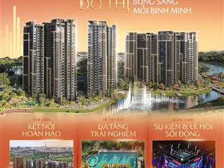 Bán căn hộ 2 phòng ngủ view nội khu masteri park place