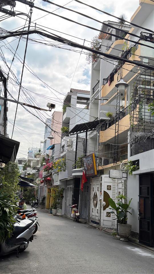 Khu sân bay lê văn sỹ 6x15, 90m2, 4 tầng, kinh doanh 18 tỷ thông tân canh