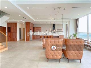 Bán căn penthouse thảo điền pearl tại block a, view sông, 501m2, 2 tầng, sân vườn riêng