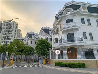 Bán biệt thự victoria village góc 2mt lâm quang ky đường 25m, 203m2 đất, 4 tầng