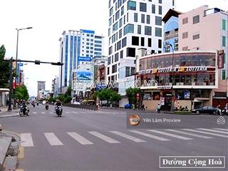 Bán nhà mặt tiền cộng hoà, quận tân bình, khu kinh doanh, tổng dt 1120m2, đang cho thuê