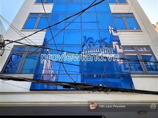 Bán tòa văn phòng hẻm nguyễn thái bình, quận 1, 185m², đang cho thuê