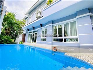 Bán biệt thự hiện đại khu b, an phú an khánh, 1 hầm 3 lầu, dt 12x20m, giá chỉ 241 triệu/m²