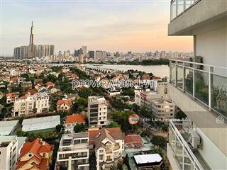 Bán căn duplex river garden tháp b, 250m², 4pn, full nội thất, view sông & landmark 81