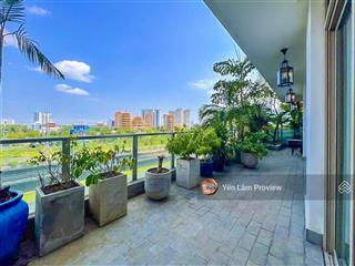 Căn hộ bán tại the vista an phú tầng sân vườn thoáng mát gồm 3 phòng ngủ với diện tích 177m2